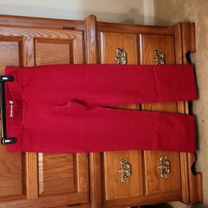 Straight-leg 7-pocket Dress Pant Yoga Pants